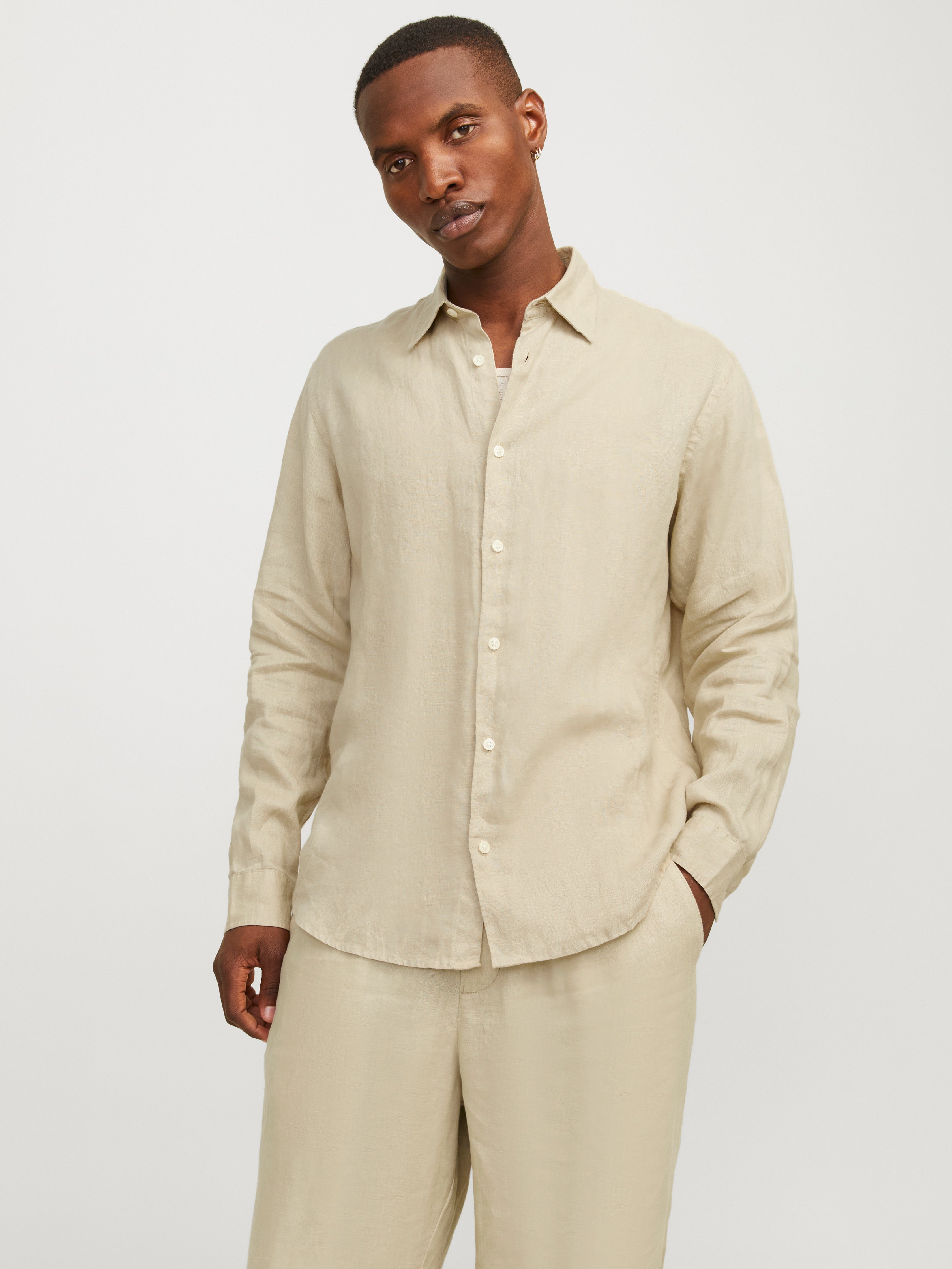 Jack and jones hemd beige Clearance